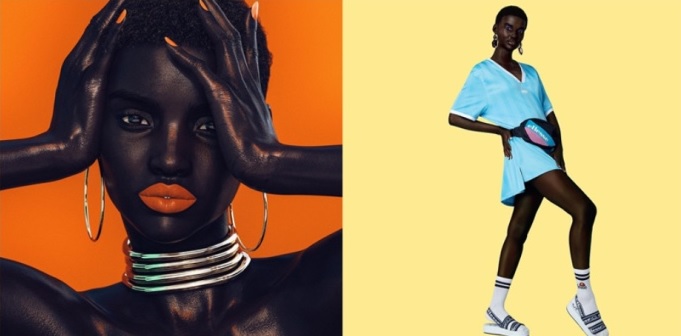 <그림4> 최초의 버추얼 인플루언서, 디지털 슈퍼모델 '슈두' / 이미지 출처 : the Adobe Blog