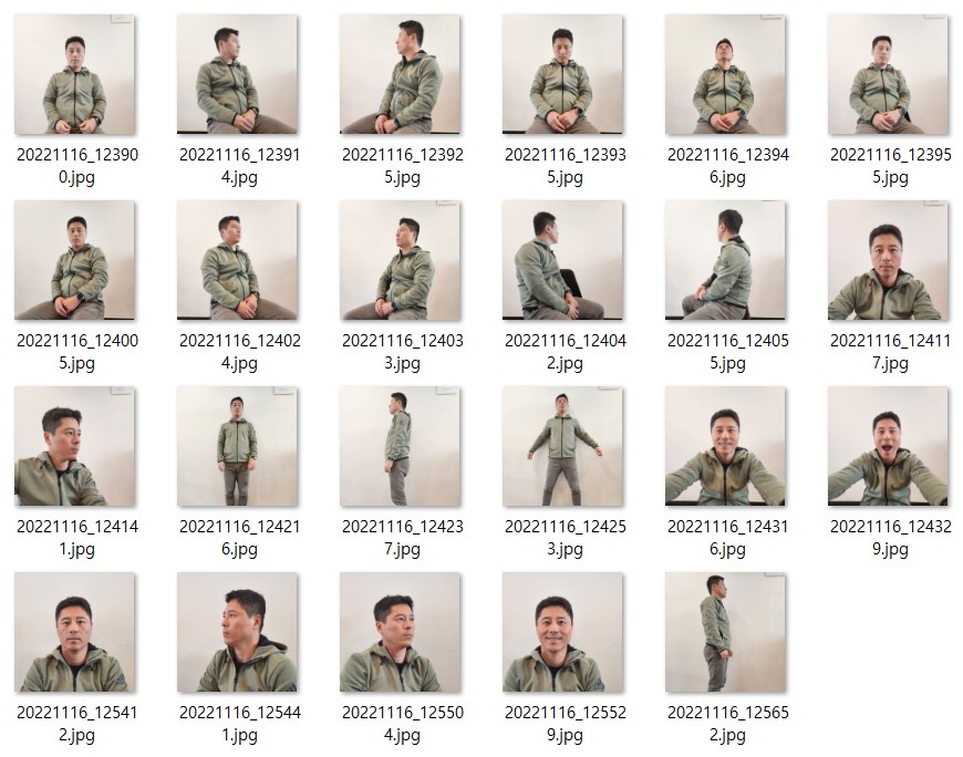 <그림7-1> 미디어나비의 스테이블 디퓨전 파인튜닝 샘플 / 생성하고자 하는 원본 이미지