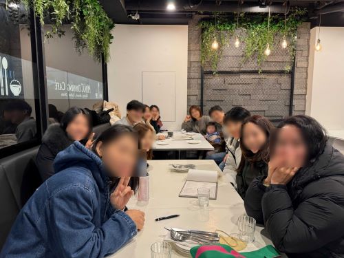 어느 멋진 겨울 날, 따뜻했던 크라우드 워커 송년 회식, 이미지 출처 : 미디어나비 제공