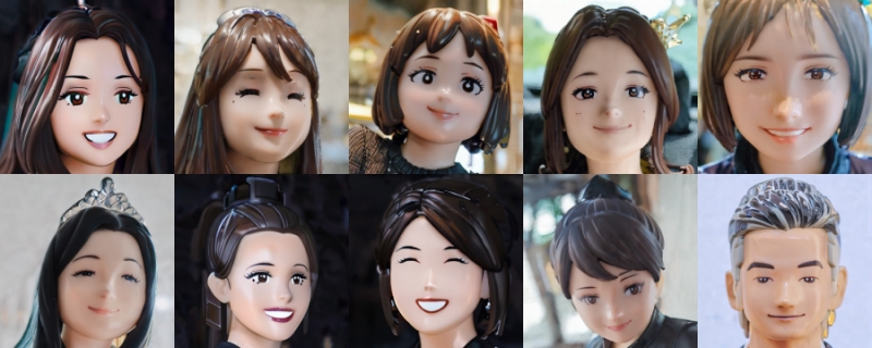 크라우드 워커 10인, 이미지 출처 : 미디어나비 나비전 솔루션으로 생성