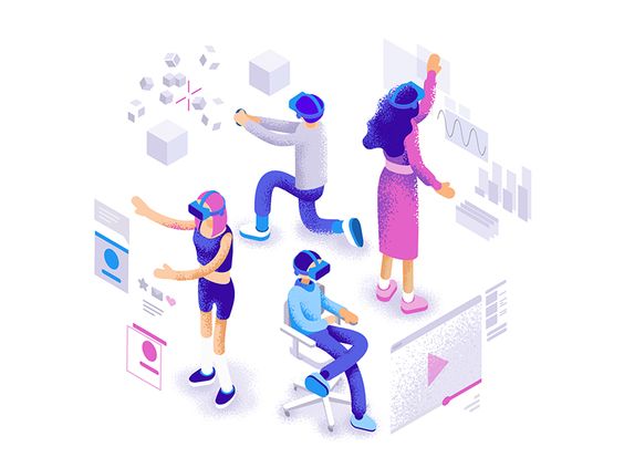 시각지능 일러스트레이션